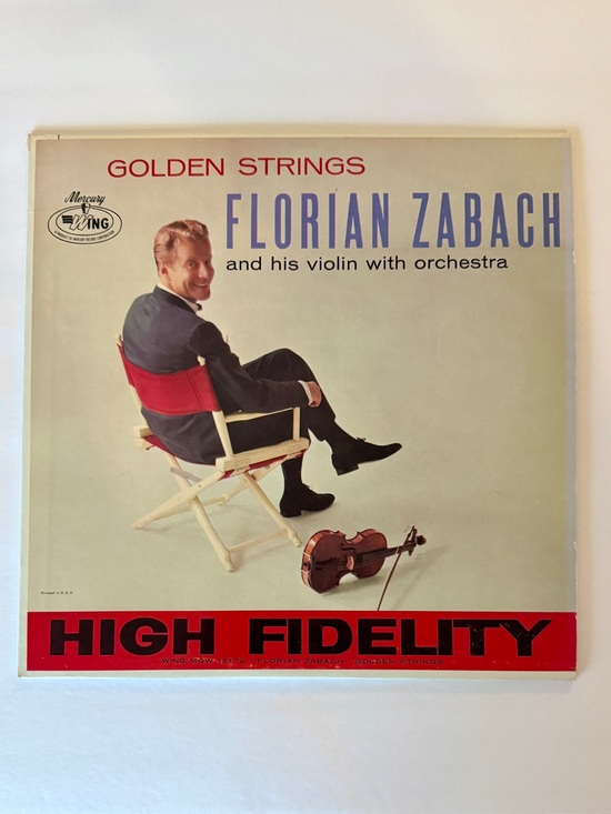 Other - Any 3 for $50-Florian Zabach "Golden Strings" Vinyl Album - High fidelity.